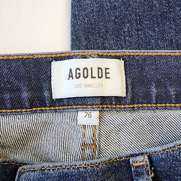 AGOLDE Women's Nico High-Rise Slim Fit Jean Size 26 - Picture 3 of 8
